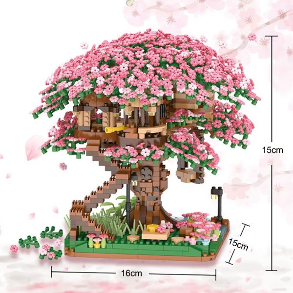 Sembo 609 Sakura Tree House (3)