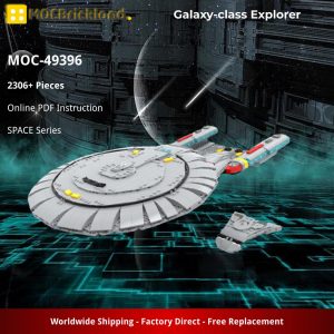 Space Moc 49396 Galaxy Class Explorer By Ky E Bricks Mocbrickland