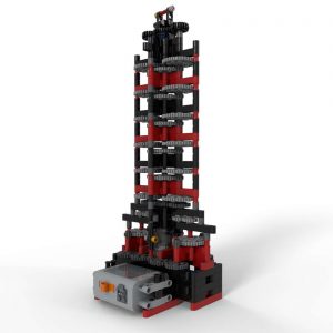 Technician Moc 42806 Billion To One Gearing Tower By Technicbrickpower Mocbrickland (6)