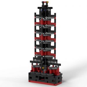 Technician Moc 42806 Billion To One Gearing Tower By Technicbrickpower Mocbrickland (7)