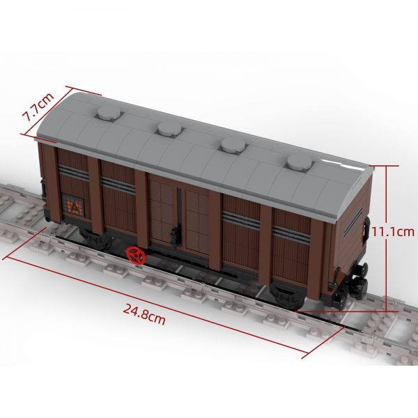 Technician Moc 81221 Boxcarordinary Covered Wagon – 2 Axles By Langemat Mocbrickland (7)