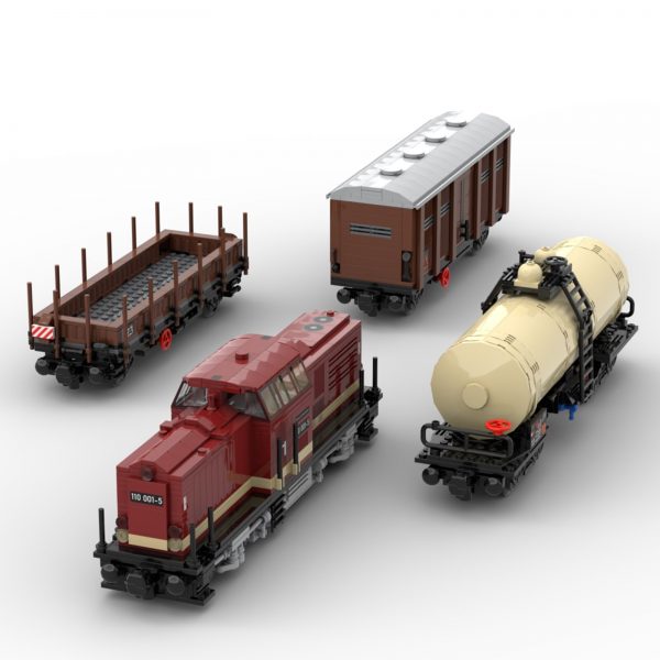 Technician Moc 81729 Mocpack Br110 + Mixed Goods Train By Langemat Mocbrickland (5)