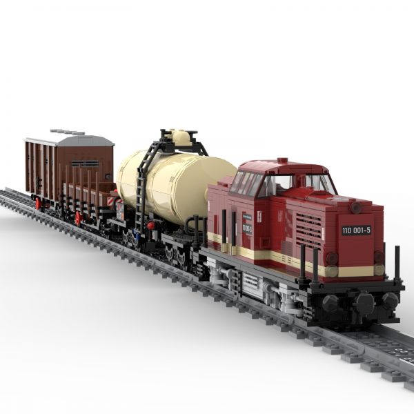 Technician Moc 81729 Mocpack Br110 + Mixed Goods Train By Langemat Mocbrickland (6)