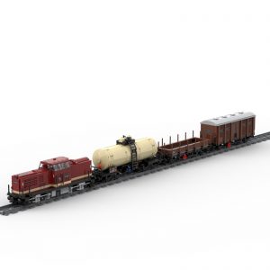Technician Moc 81729 Mocpack Br110 + Mixed Goods Train By Langemat Mocbrickland (7)