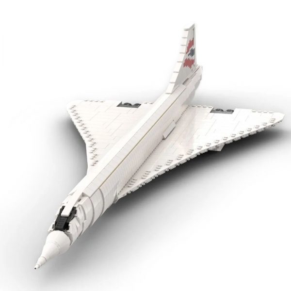 Mocbrickland Moc 100783 Concorde (4)
