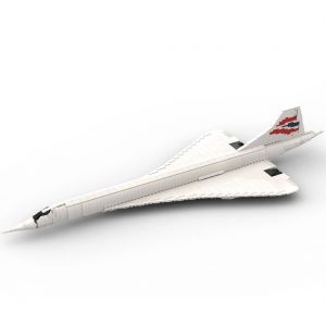 Mocbrickland Moc 100783 Concorde (7)