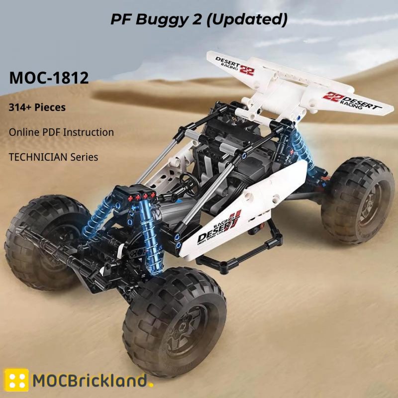 MOCBRICKLAND MOC-1812 PF Buggy 2 (Updated)
