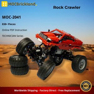 Mocbrickland Moc 2041 Rock Crawler (2)