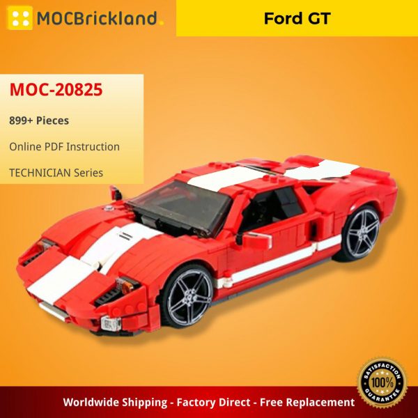 Mocbrickland Moc 20825 Ford Gt (5)