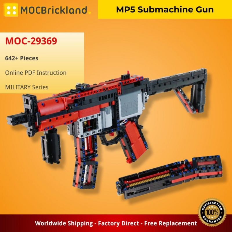 MOCBRICKLAND MOC-29369 MP5 Submachine Gun