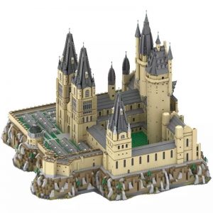 Mocbrickland Moc 30884 Hogwart's Castle (71043) Epic Extension C4296