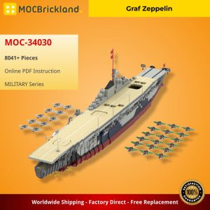 Mocbrickland Moc 34030 Graf Zeppelin (1)