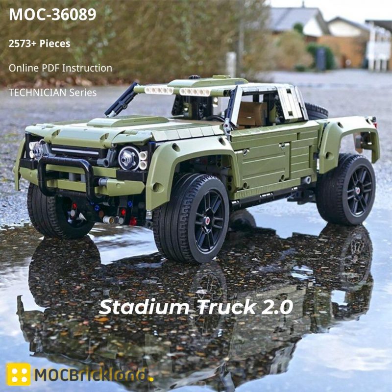 MOCBRICKLAND MOC-36089 Stadium Truck 2.0