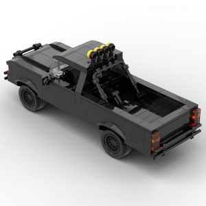 Mocbrickland Moc 40486 Back To The Future Toyota 4x4 Pickup Truck (4)