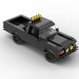 Mocbrickland Moc 40486 Back To The Future Toyota 4x4 Pickup Truck (5)