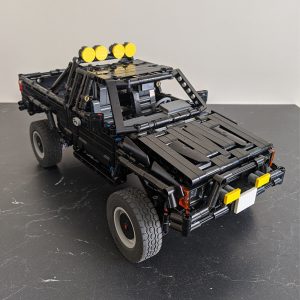Mocbrickland Moc 43124 Toyota Sr5 Xtra Cab 4×4 Pickup Truck (hilux) – Back To The Future (3)