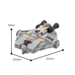 Mocbrickland Moc 44516 The Ghost (star Wars) (3)