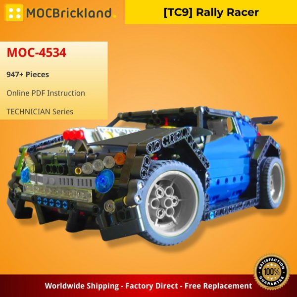 Mocbrickland Moc 4534 [tc9] Rally Racer (2)