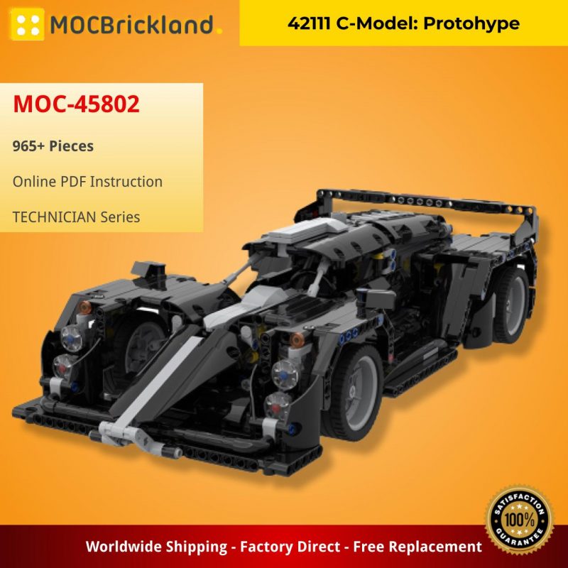 MOCBRICKLAND MOC-45802 42111 C-Model: Protohype