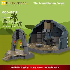 Mocbrickland Moc 47017 The Mandalorian Forge (2)