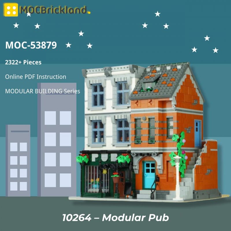 MOCBRICKLAND MOC-53879 10264 – Modular Pub