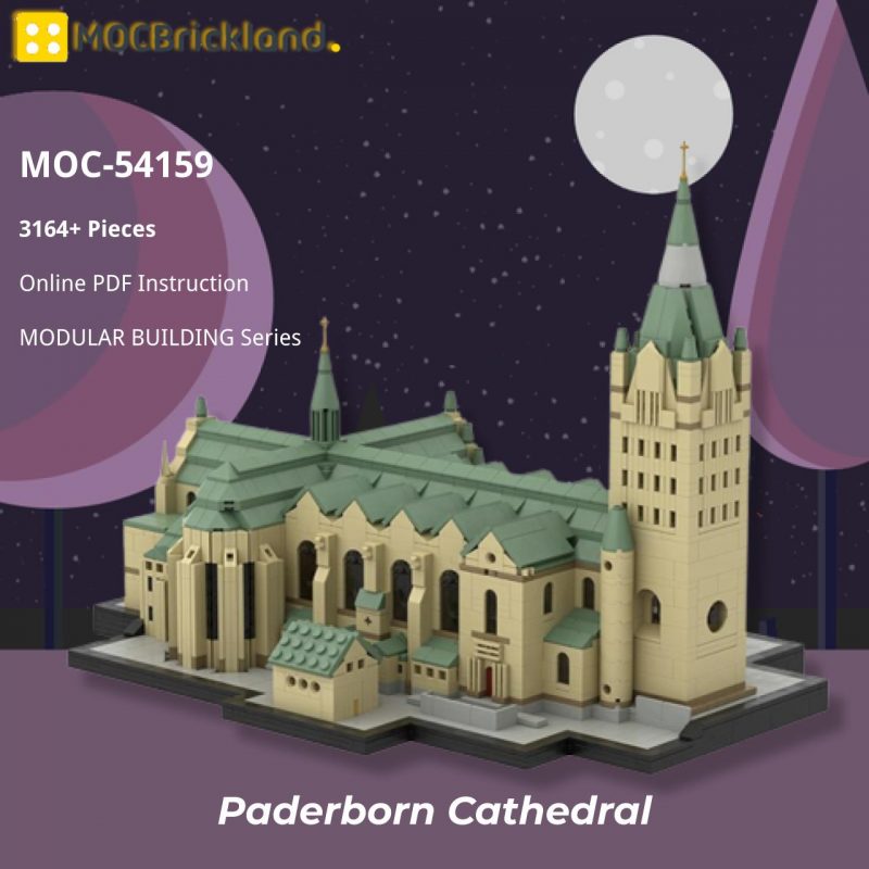MOCBRICKLAND MOC-54159 Paderborn Cathedral