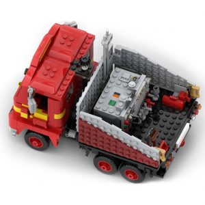 Mocbrickland Moc 58316 Fairground Generator Truck (5)