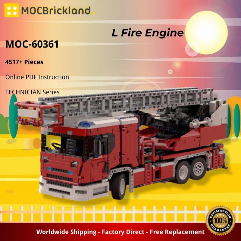 MOCBRICKLAND MOC-60361 L Fire Engine