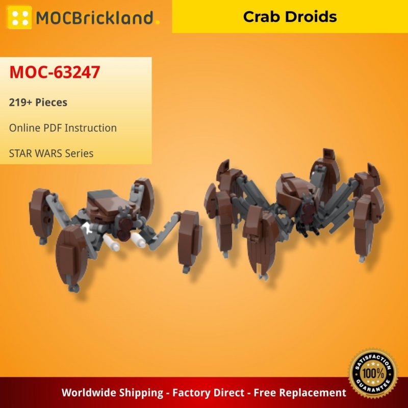 MOCBRICKLAND MOC-63247 Crab Droids