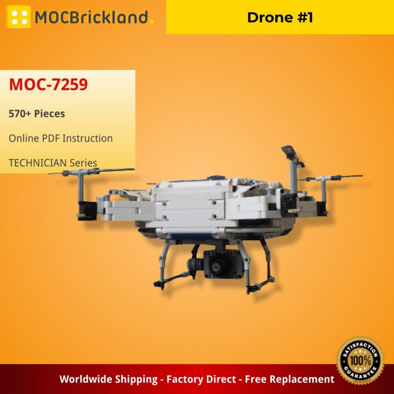 MOCBRICKLAND MOC-7259 Drone #1