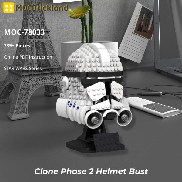 Mocbrickland Moc 78033 Clone Phase 2 Helmet Bust (4)