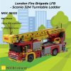 Mocbrickland Moc 86254 London Fire Brigade Lfb Scania 32m Turntable Ladder (3)