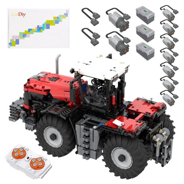 Mocbrickland Moc 89689 Rc Agricultural Vehicle (2)