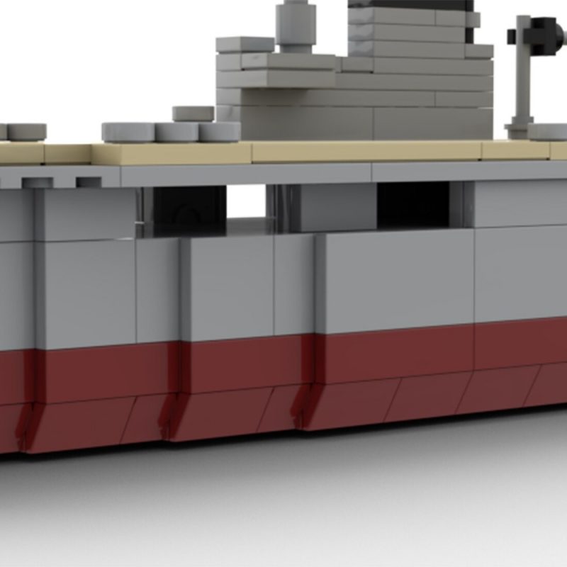 MOCBRICKLAND MOC-89690 USS Enterprise CV-6