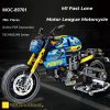 Mocbrickland Moc 89701 M1 Fast Lane Motor League Motorcycle (2)