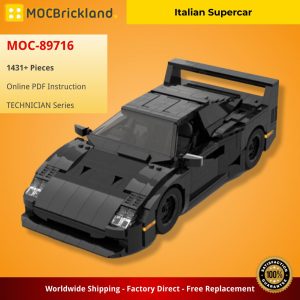 Mocbrickland Moc 89716 Italian Supercar (1)