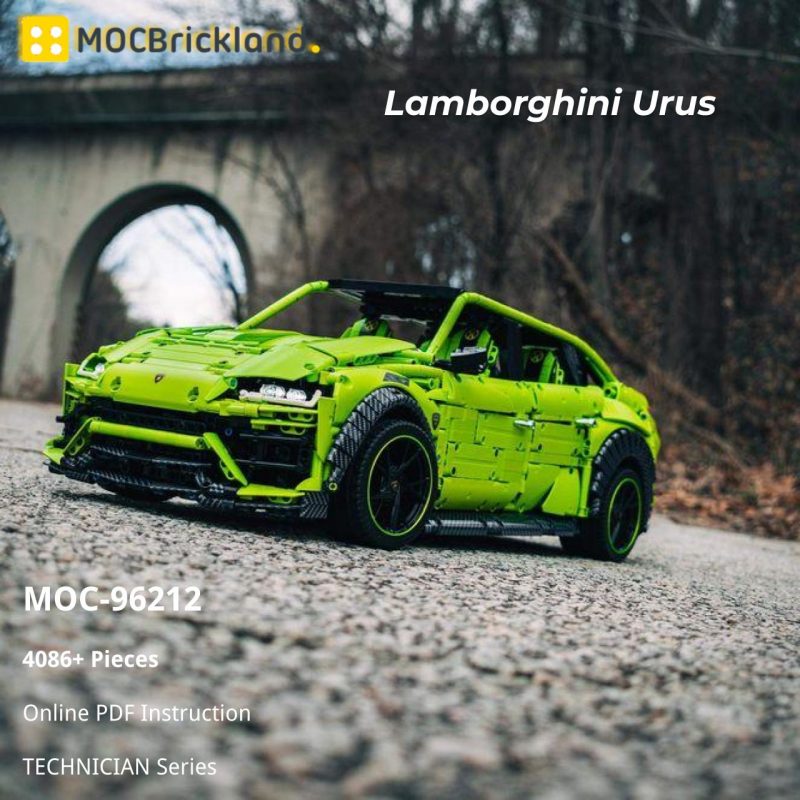 MOCBRICKLAND MOC-96212 Lamborghini Urus