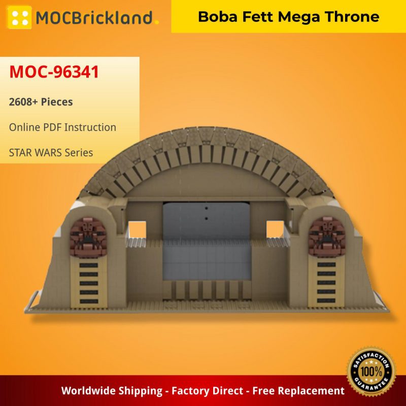MOCBRICKLAND MOC-96341 Boba Fett Mega Throne