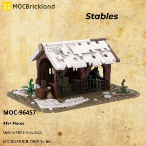 Mocbrickland Moc 96457 Stables (2)