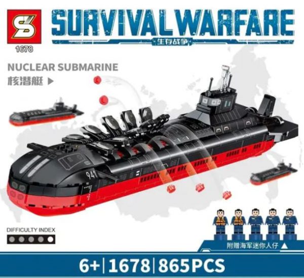 Sy 1678 Survival War Nuclear Submarine (1)