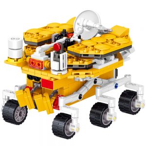 Zhegao Ql0283 Aerospace Yellow Zhurong Mars Rover (3)