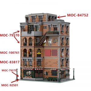 Mocbrickland Moc 100761 Sitcomplex Sesame Street Daycare (3)