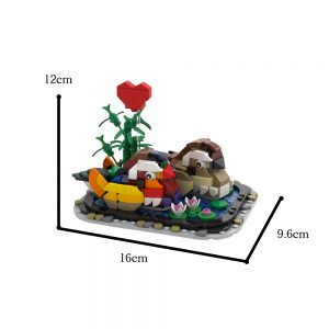 Mocbrickland Moc 100857 Yuanyang For Valentine‘s Day (5)