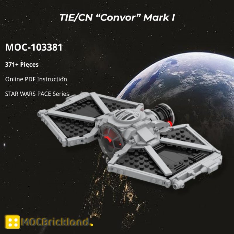 MOCBRICKLAND MOC-103381 TIE/CN “Convor” Mark I