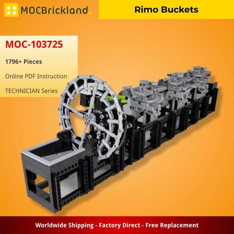 MOCBRICKLAND MOC-103725 Rimo Buckets