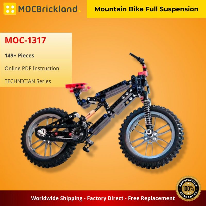 MOCBRICKLAND MOC-1317 Mountain Bike Full Suspension