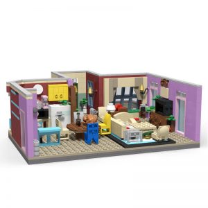 Mocbrickland Moc 29532 Friends The Television Series Monica's Apartme (1)