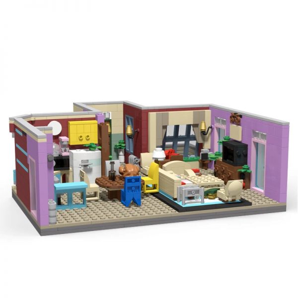Mocbrickland Moc 29532 Friends The Television Series Monica's Apartme (1)