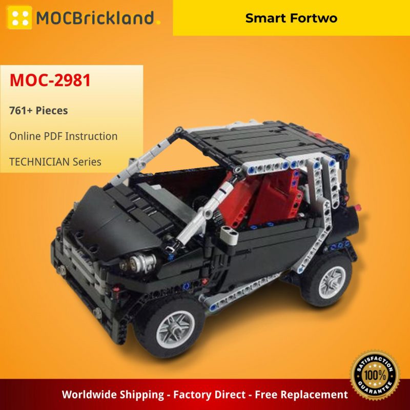 MOCBRICKLAND MOC-2981 Smart Fortwo