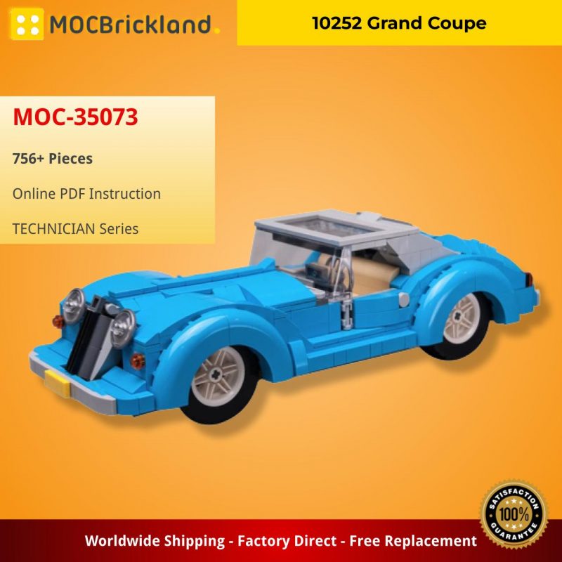 MOCBRICKLAND MOC-35073 10252 Grand Coupe